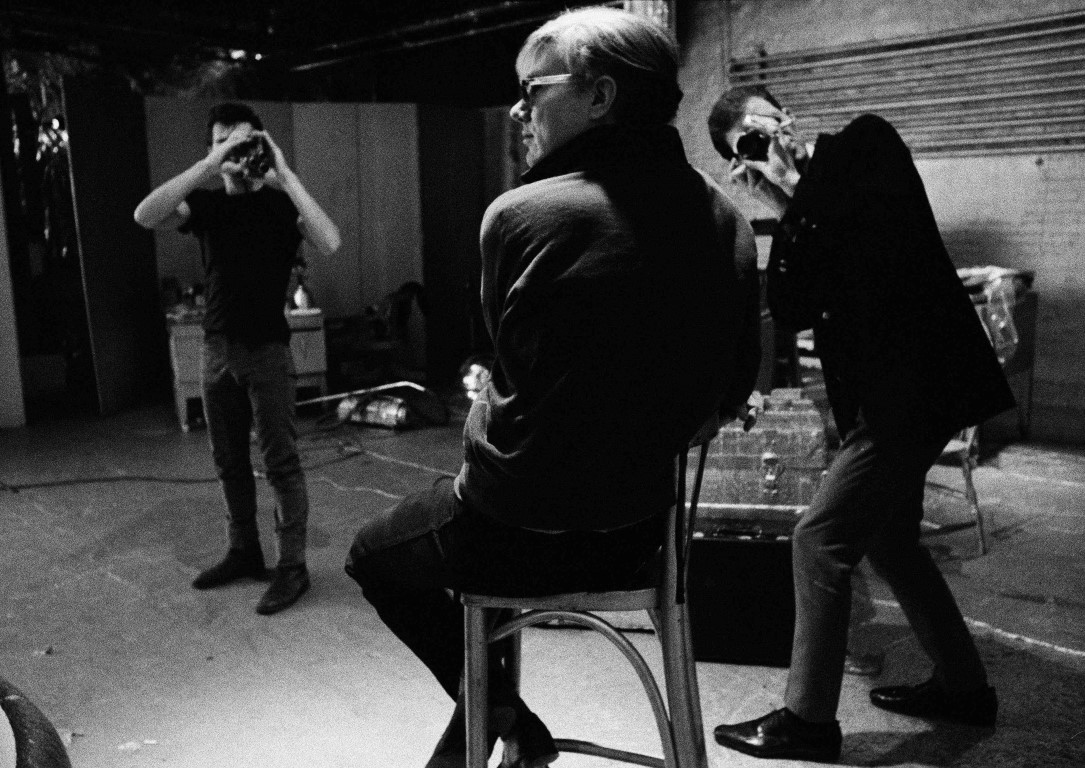 Andy Warhol New York 1964 con Philip Fagan