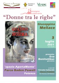 Mellace protagonista del secondo incontro della rassegna letteraria “Donne tra le righe”