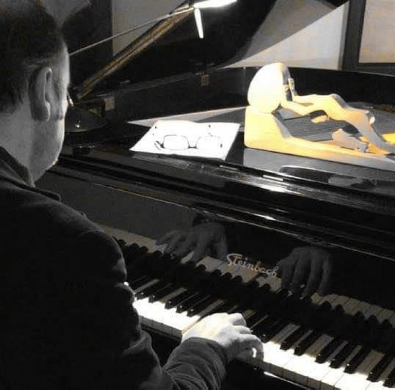 Imagine di John Lennon interpretata da Toni de Giorgi