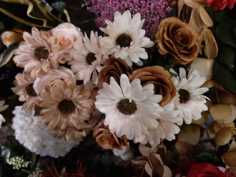 foto di un bouquet di fiori preparato per  &quot;gocce&quot; da Egidio Lauria
