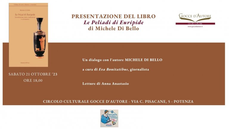 A Gocce d’Autore il libro dell’esordiente Michele Di Bello